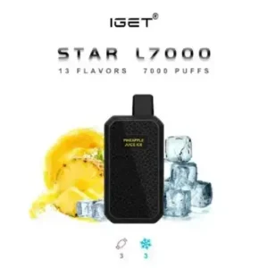IGET SUN KP20000 Black Ice - Vape Store ahmedabad